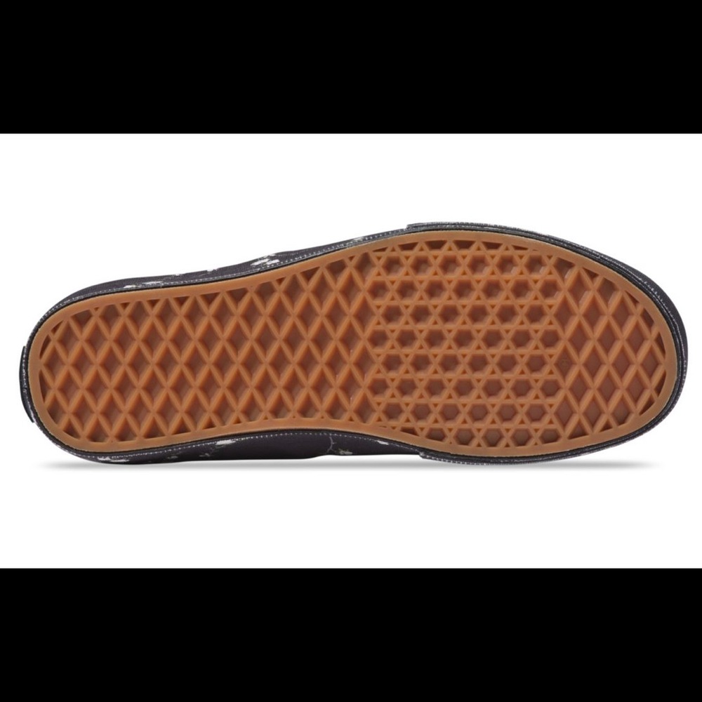 Vans Women's Black and White Floral Sneakers - Picture 5 of 10